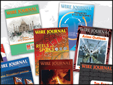 WAI Publications A collage of Wire Journal International covers through the years.